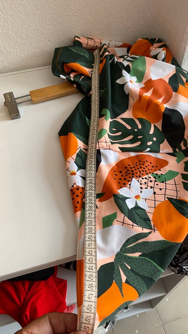 Bohem Desenli kadın  Midi Yüzme Şortu - Görsel 4