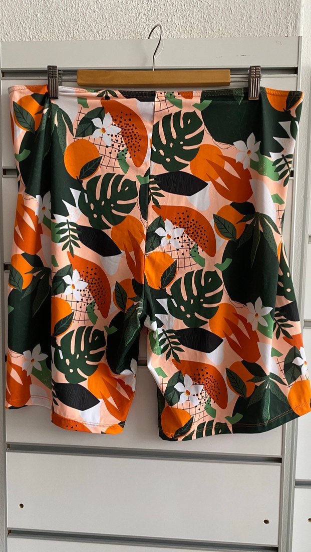 Bohem Desenli kadın  Midi Yüzme Şortu - Görsel 2