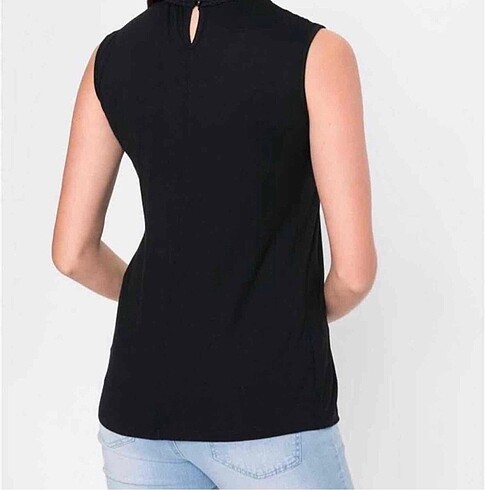xl Beden Dantelli siyah bulüz