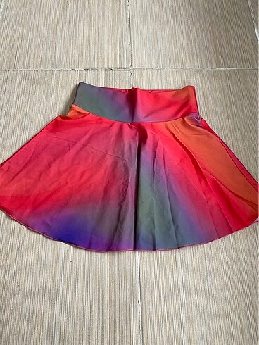 Tenis ve plaj eteği sm pembe lxl morlu pembe