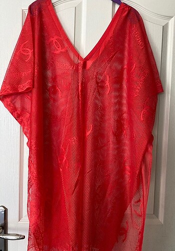 Baddal beden dantel pareo 44-62 beden - Görsel 7