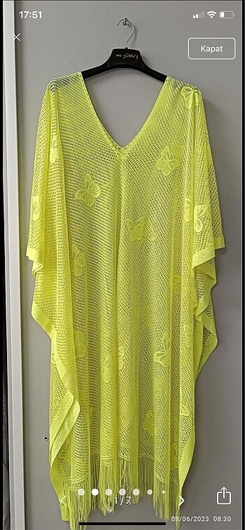 Baddal beden tül pareo - Görsel 7