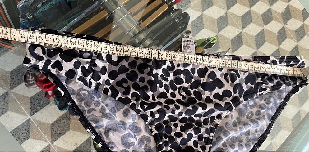 44 Beden siyah Renk Bikini altı 44 beden