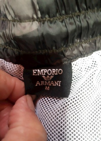 Gri Kamuflaj Desenli bayan Mini Şort - Görsel 4