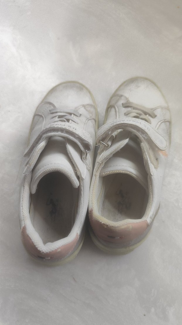 Beyaz Erkek Çocuk Spor Ayakkabı Velcro - Görsel 2