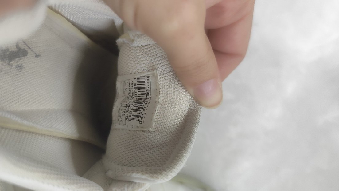 Beyaz Erkek Çocuk Spor Ayakkabı Velcro - Görsel 4