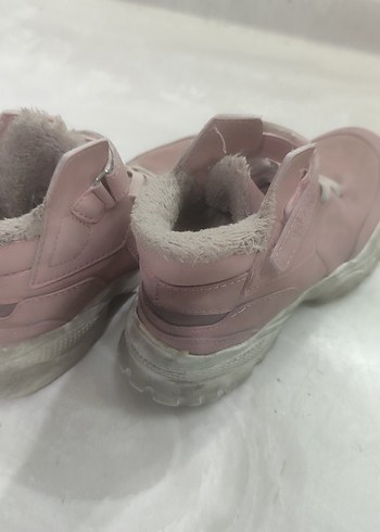 Kızlar İçin Pembe Peluş Detaylı Bot - Görsel 2