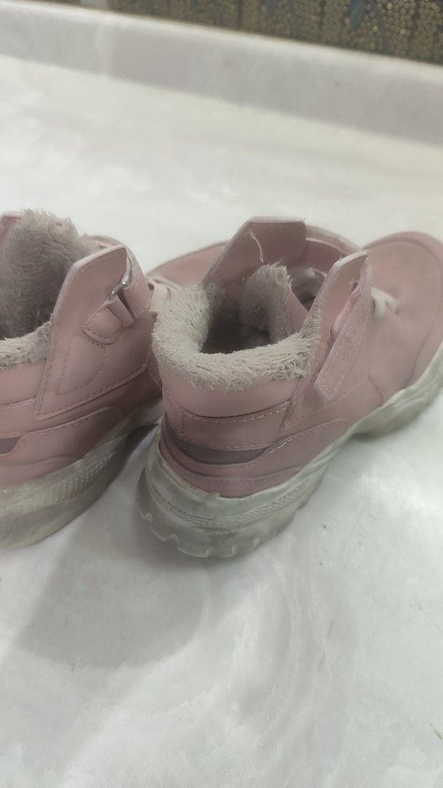 Kızlar İçin Pembe Peluş Detaylı Bot - Görsel 2