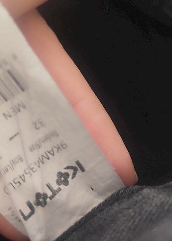 Gri Kadın Denim Pantolon - Görsel 2