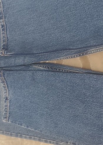 Kadın Mavi Denim Normal Kesim Jean - Görsel 2