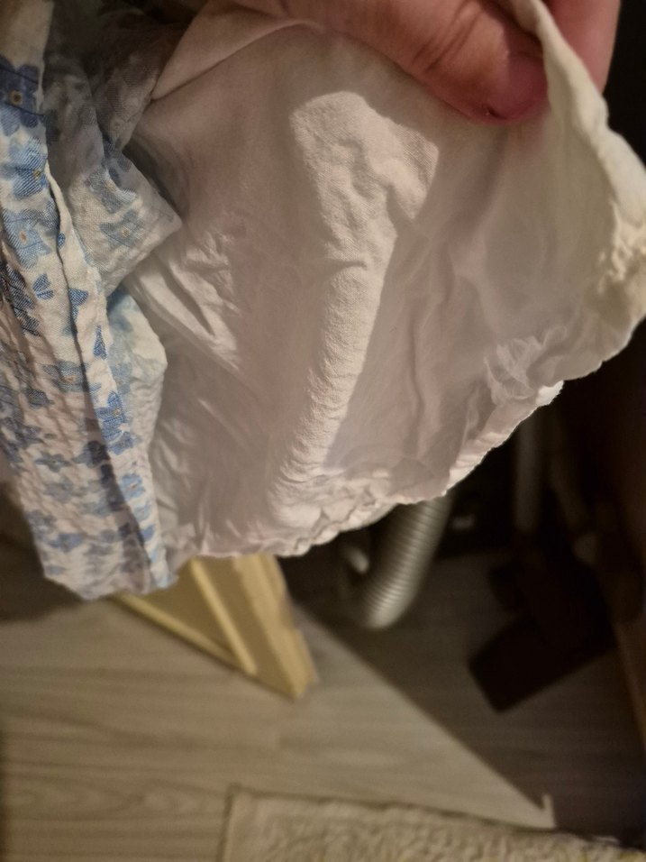 Mavi Çiçekli Kız Çocuk Elbise - Görsel 4