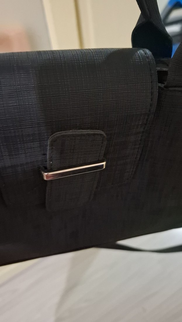 Tokalı Siyah Kadın El Çantası - Görsel 3