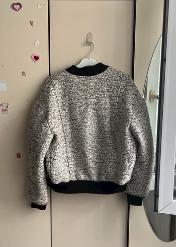 Gri Yumuşak Dokulu Kadın Ceket - Görsel 6