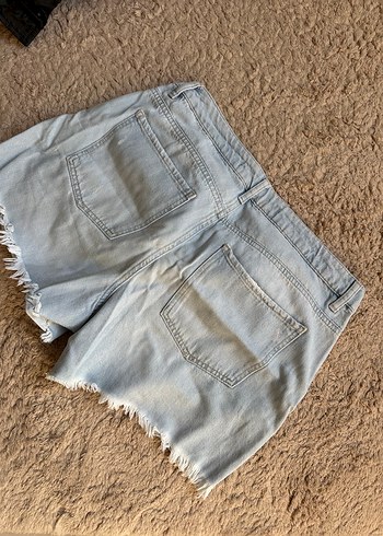 Bohem Tarzı Kadın Mini Denim Şort