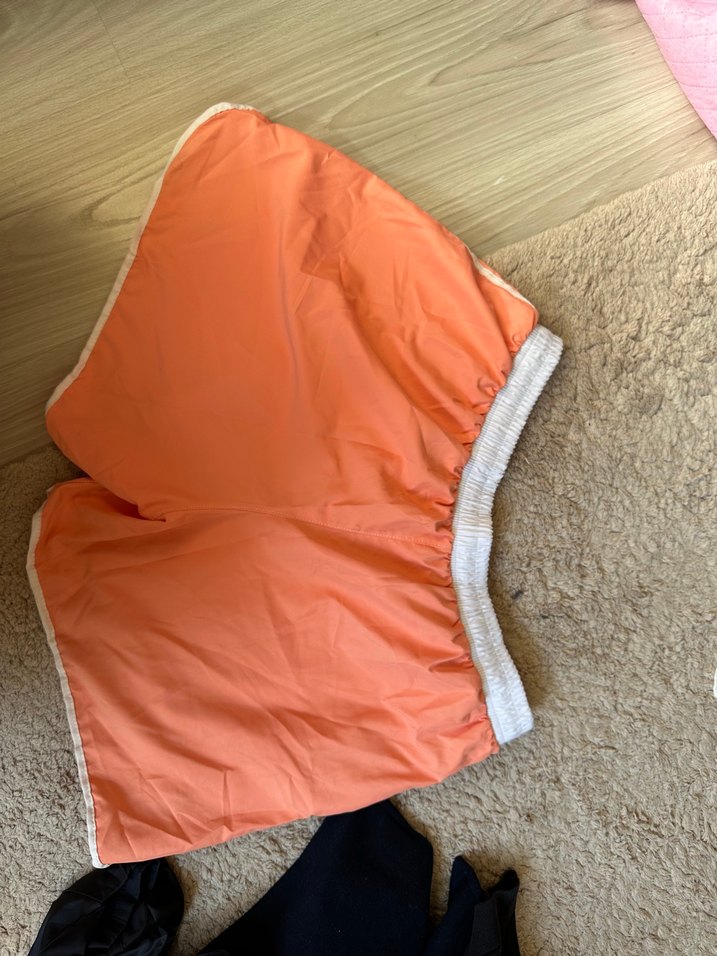 Turuncu Midi Şort - Görsel 2