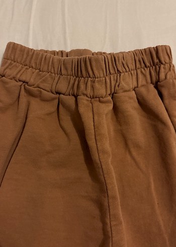 Erkek Çocuk Keten Kahverengi Rahat Pantolon - Görsel 3