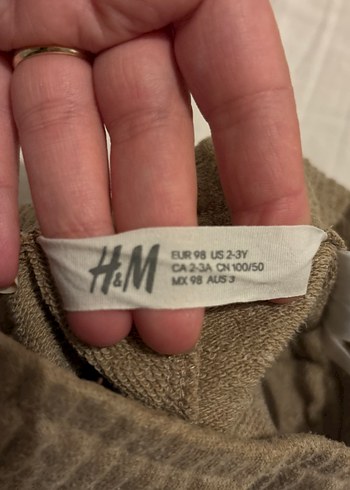 Erkek Çocuk kahverengi Fermuarlı Eşofman Altı - Görsel 3