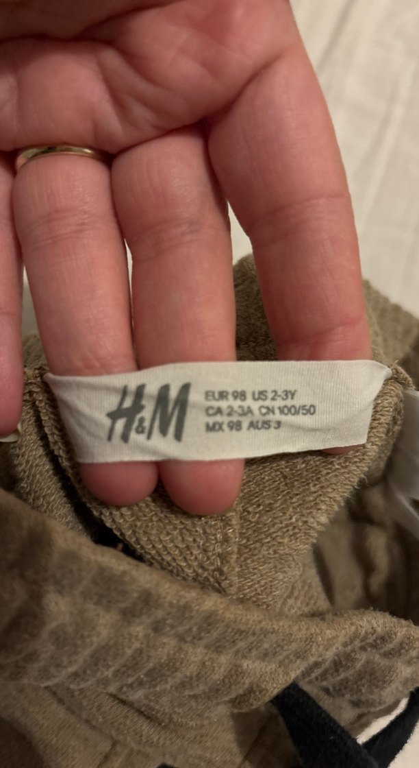 Erkek Çocuk kahverengi Fermuarlı Eşofman Altı - Görsel 3