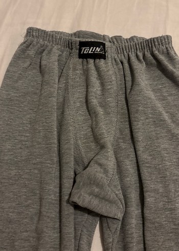 Erkek çocuk Gri Uzun Kollu Pijama Takımı - Görsel 3