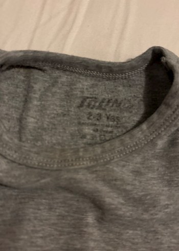 Erkek çocuk Gri Uzun Kollu Pijama Takımı - Görsel 2