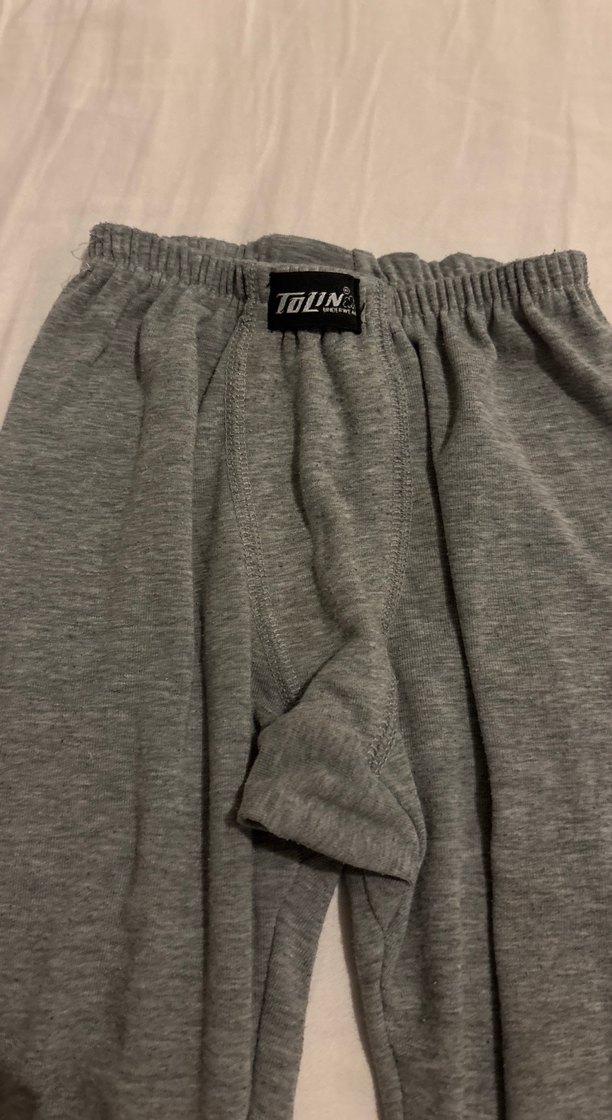 Erkek çocuk Gri Uzun Kollu Pijama Takımı - Görsel 3