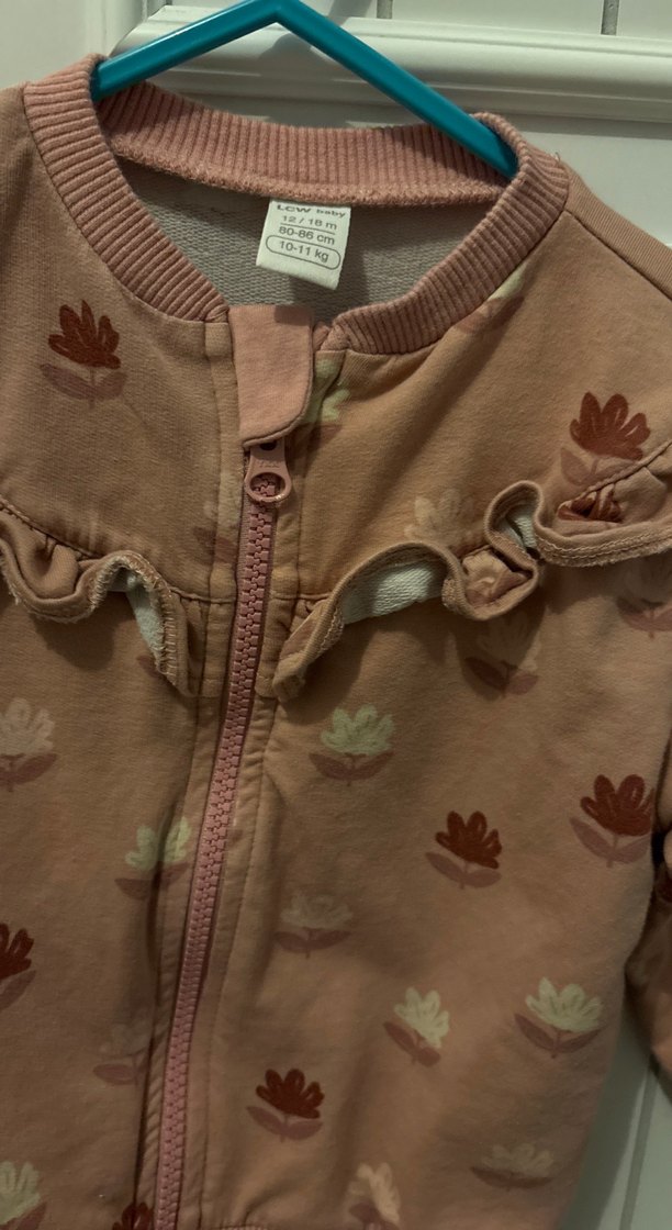 Kız Çocuk Renkli Desenli Sweatshirt - Görsel 3