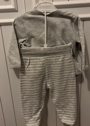 Gri Uzun Kollu Bebek hastane çıkışı - Görsel 3