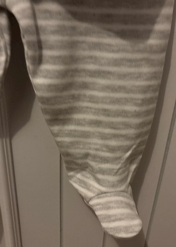 Gri Uzun Kollu Bebek hastane çıkışı - Görsel 4