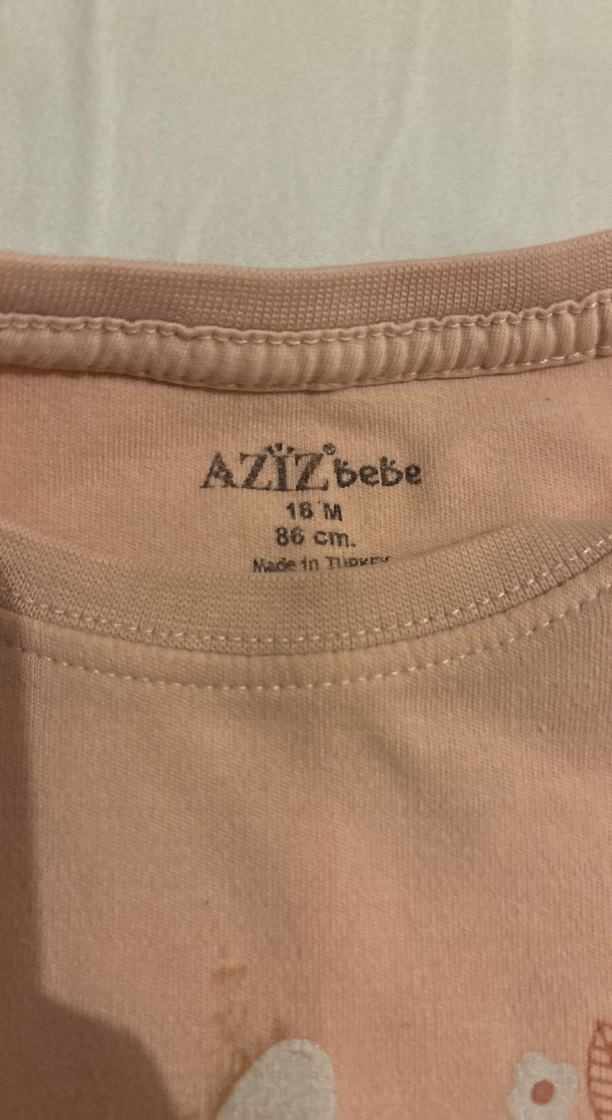 Kız bebek pijama takımı - Görsel 2