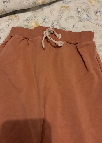 Kız Çocuk Kahverengi Rahat Sweatshirt ve Eşofman - Görsel 3