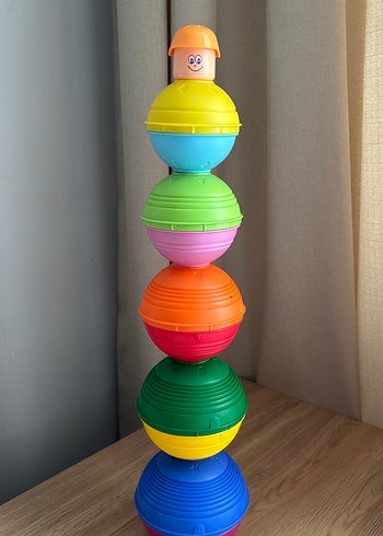 Renkli Yığın Eğitim Oyuncağı - Görsel 3