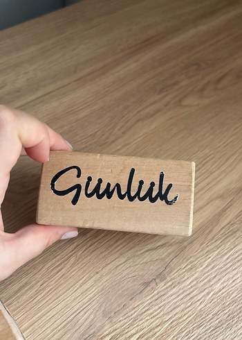 Ahşap Doğum Günü Blokları Beyaz - Görsel 7