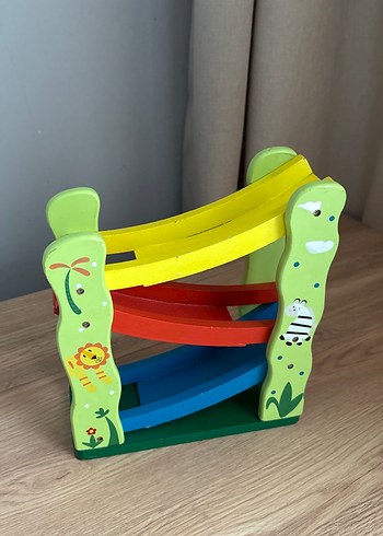 Renkli Ahşap Eğitici Oyuncak - Görsel 3