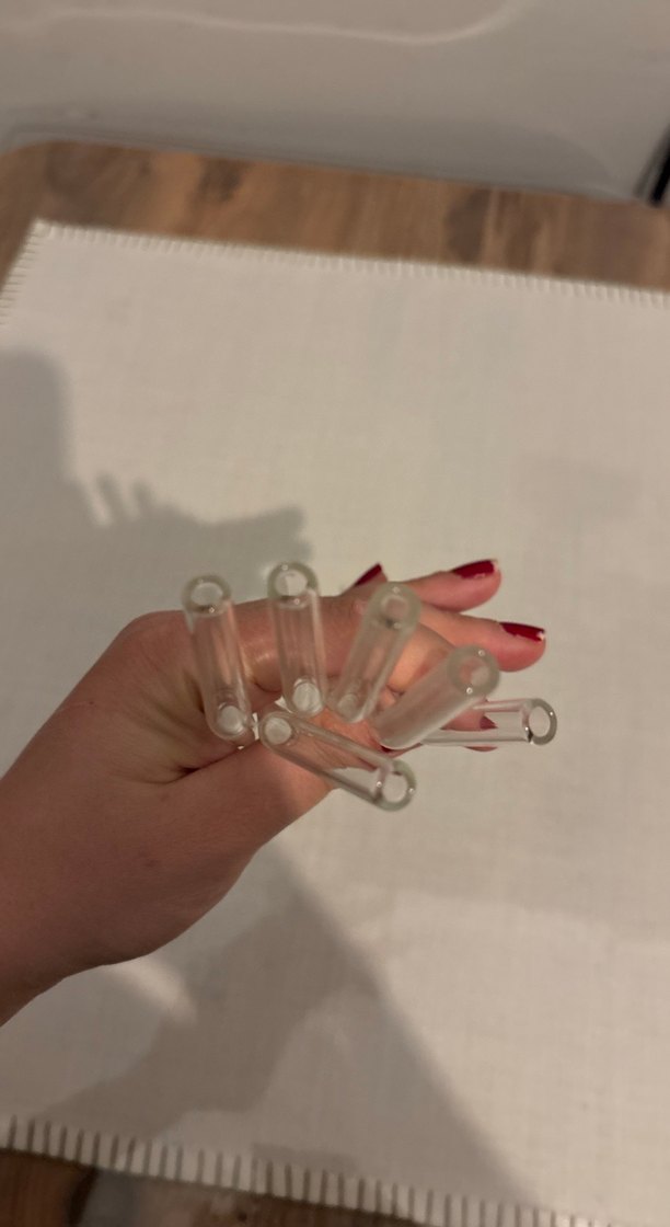 Şeffaf Cam Pipet Seti - Görsel 2