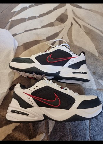 Nike Air Monarch Erkek Beyaz Spor Ayakkabı - Görsel 2