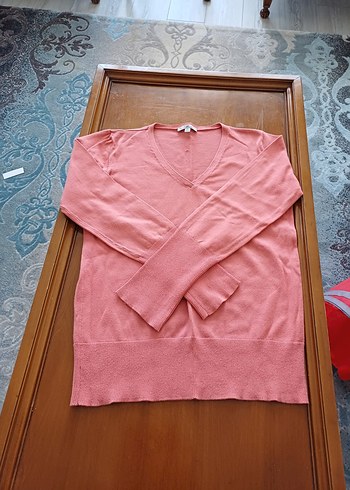 triko v yaka bluz - Görsel 2