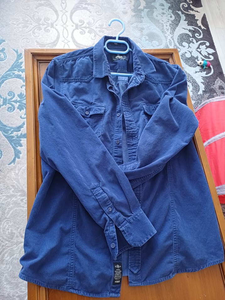 erkek kadife gömlek - Görsel 4