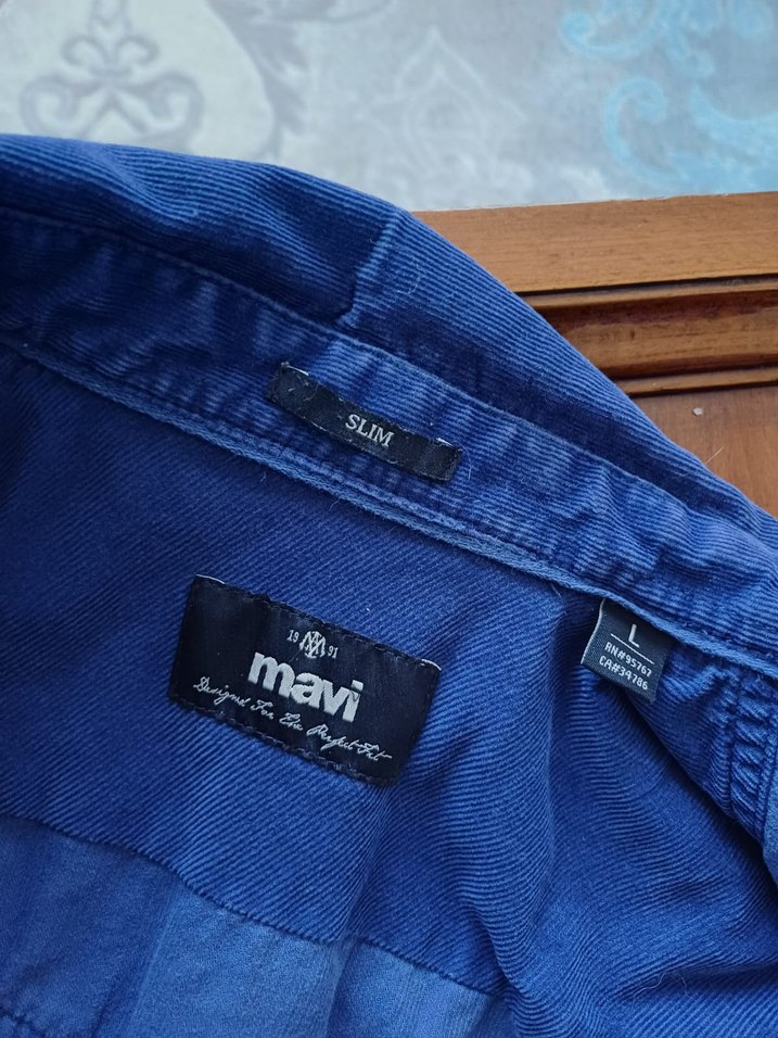 erkek kadife gömlek - Görsel 2