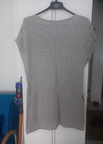 uzun saf yün tunik - Görsel 2