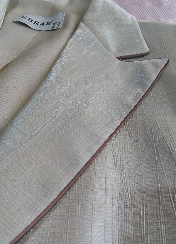 Saten etiketli ceket - Görsel 3