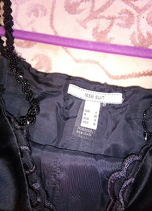 Saten mini elbise - Görsel 5