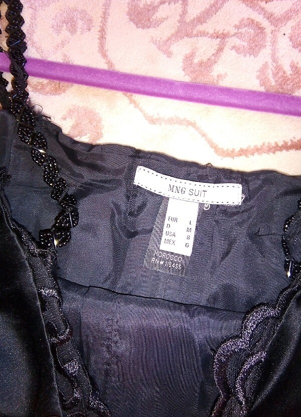 Saten mini elbise - Görsel 5