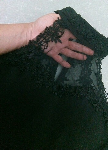 Siyah abiye elbise - Görsel 8