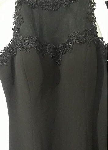 Siyah abiye elbise - Görsel 11