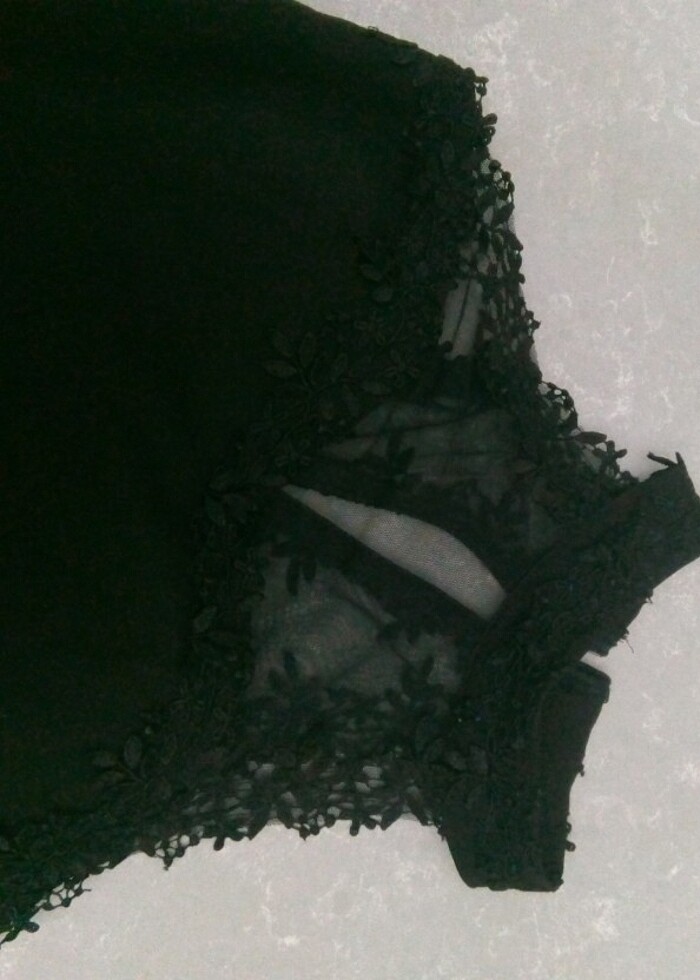 Siyah abiye elbise - Görsel 5