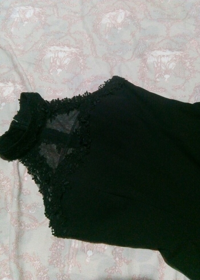 Siyah abiye elbise - Görsel 4