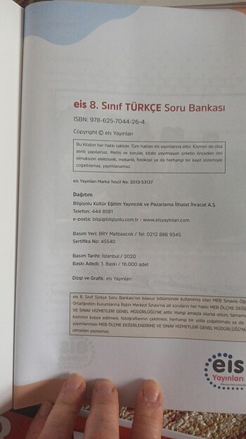 Türkçe soru Bankası 8 sinif - Görsel 2