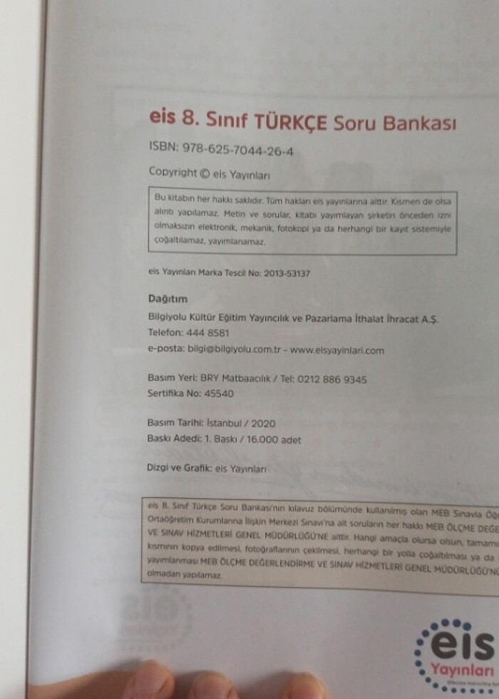 Türkçe soru Bankası 8 sinif - Görsel 2