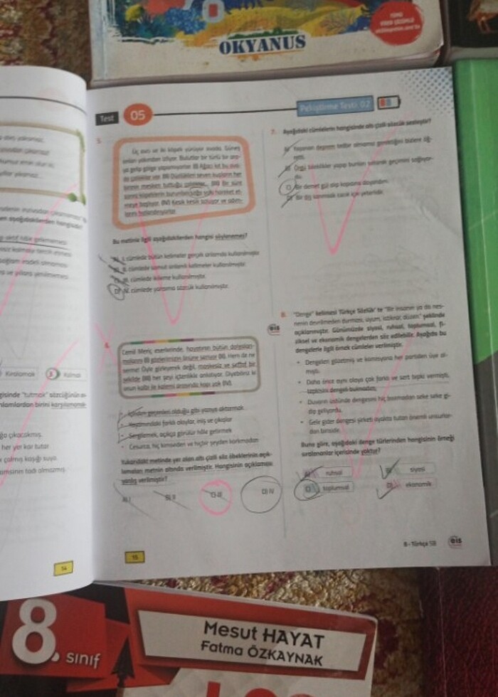 Türkçe soru Bankası 8 sinif - Görsel 4