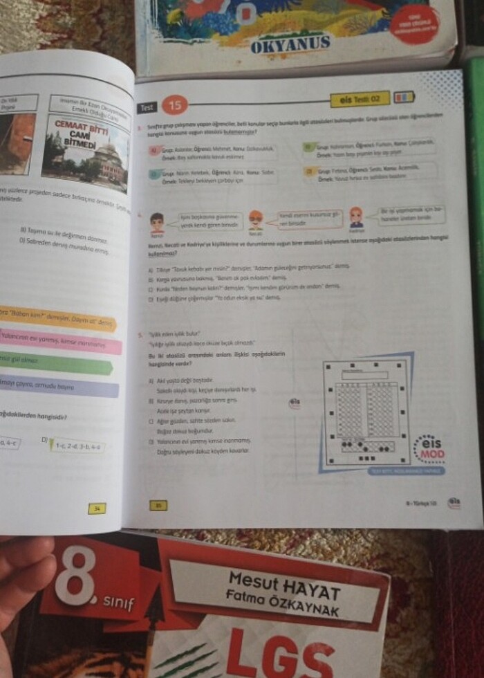 Türkçe soru Bankası 8 sinif - Görsel 5
